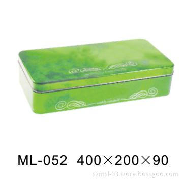 toy box, tin box, rectangular tin box